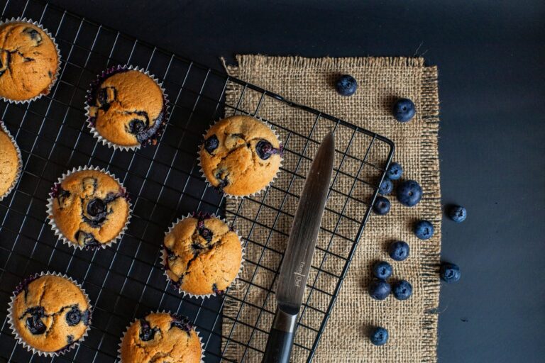 blueberry muffins